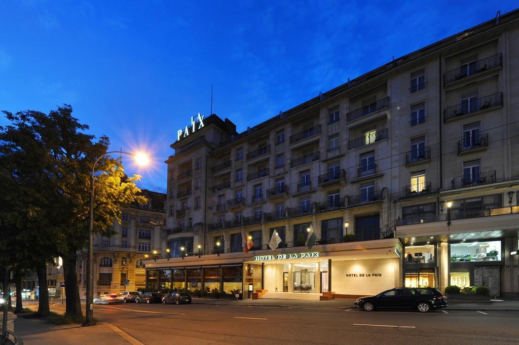 Hotel De La Paix Лозанна Экстерьер фото